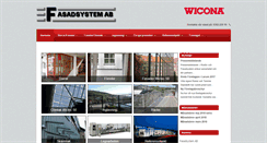 Desktop Screenshot of fasadsystem.se